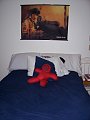 Where the magic happens ;) Spike Spiegel watches me sleep, he's such a stalker. 
